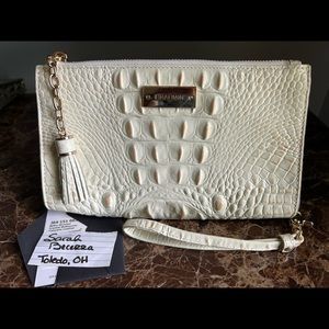Brahmin Crystal Millie Wristlet